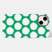 ジェイドアジアムーズイカットドット Case-Mate iPhoneケース (裏面 (横))