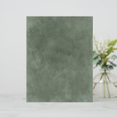 ジェイドグリーンとフローラスクラップブック紙 (スタンド正面)