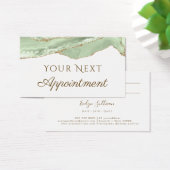 ジェイドグリーンアゲートアポイントメントカード (デスク)