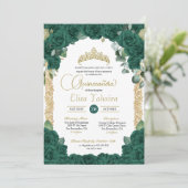 ジェイドグリーンバラフローラと金ゴールドキンセアニェラ 招待状 (スタンド正面)