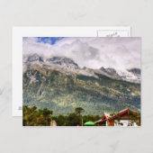 ジェイドドラゴンスノーマウンテン ポストカード (正面/裏面)