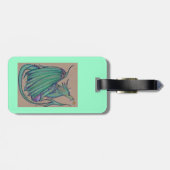 ジェイドドラゴンラゲッジタグbyルネ・ラヴォワ ラゲッジタグ (裏面横)