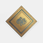 ジェイドドラゴンランチョン紙ナプキンス スタンダードランチョンナプキン (角)