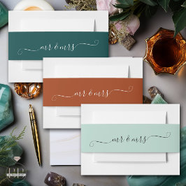 ジェイド夫妻 招待状ベリーバンド