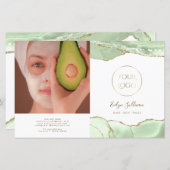 ジェイド緑の瑪瑙2折パンフレット (正面/裏面)