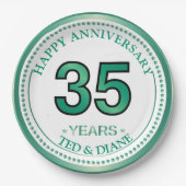 ジェイド35周年記念紙プレート ペーパープレート (正面)