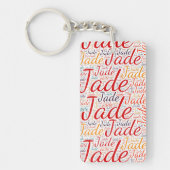 ジェイド キーホルダー (正面)