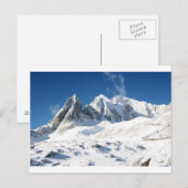 ジェイド・ドラゴン・スノーウィー・マウンテン・ポストカード ポストカード (正面/裏面)