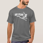 ジェイピークバーモントスキーヤー Tシャツ (正面)