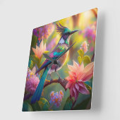 ジェイファンタジー スクエア壁時計 (傾斜)