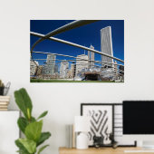 ジェイプリッツカーパビリオンミレニアムパーク ポスター (ホームオフィス)