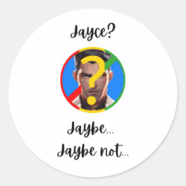 ジェイベはステッカーではない ラウンドシール