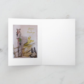 ジェイミー & ペネロープ サンキューカード