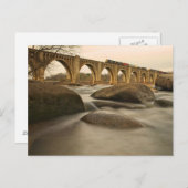 ジェイムズ川を渡る列車 ポストカード (正面/裏面)