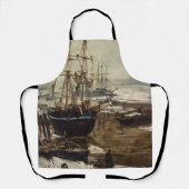 ジェイムズ・ウィスラー – ザ・テムズ・イン・アイス エプロン (正面)