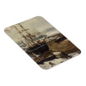 ジェイムズ・ウィスラー – ザ・テムズ・イン・アイス マグネット (右側)