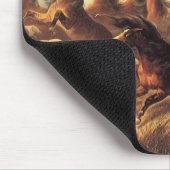 ジェイムズ・ウォーカーによる荒馬のロープ操作 マウスパッド (コーナー)