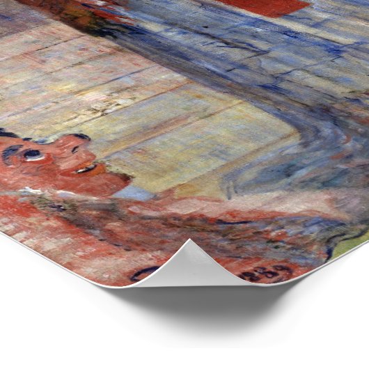 ジェイムズ・エンサーがマスクの驚きを ポスター (角)