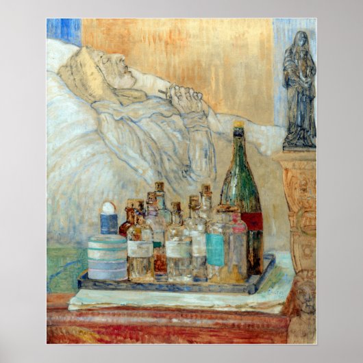 ジェイムズ・エンサー・ザ・アーティストの母の死 ポスター (正面)