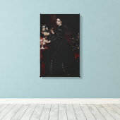 ジェイムズ・ガスリー夫人 キャンバスプリント (インサイチュ (ウッドフロア))