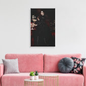 ジェイムズ・ガスリー夫人 キャンバスプリント (インサイチュ (リビング))