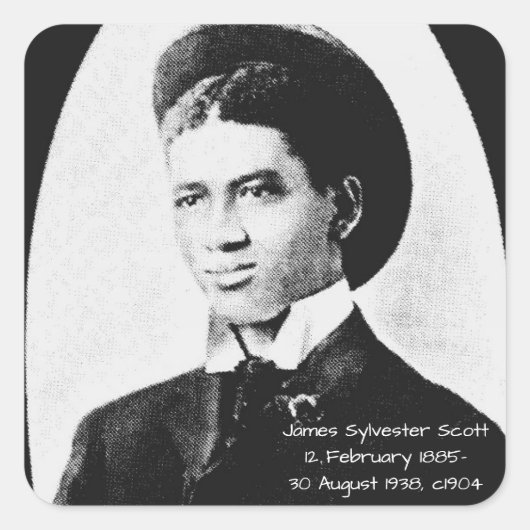 ジェイムズ・シルベスター・スコット スクエアシール (正面)