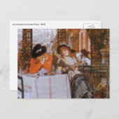 ジェイムズ・ティスソによる昼食会 ポストカード (正面/裏面)