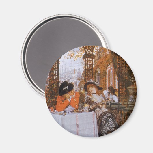 ジェイムズ・ティスソによる昼食会 マグネット (正面/裏面)