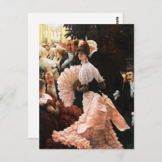 ジェイムズ・ティスソト政治家葉書 ポストカード (正面/裏面)