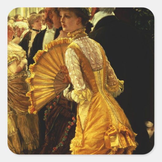 ジェイムズ・ティスソ |ボール、c.1878 スクエアシール (正面)