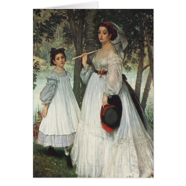ジェイムズ・ティスソ | The Two Sisters:ポートレート, 1863 (正面)