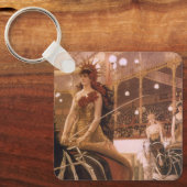 ジェイムズ・ティストによるクルマのレディース(別名サーカス) キーホルダー (正面)