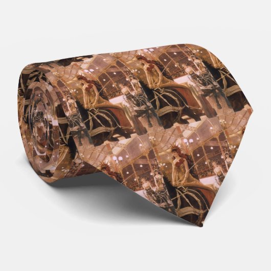 ジェイムズ・ティストによるクルマのレディース（別名サーカス） ネクタイ (ロール)