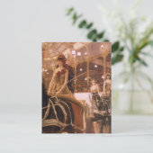 ジェイムズ・ティストによるクルマのレディース（別名サーカス） ポストカード (スタンド正面)