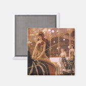 ジェイムズ・ティストによるクルマのレディース（別名サーカス） マグネット (正面/裏面)