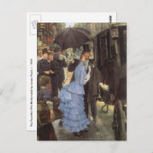 ジェイムズ・ティストの花嫁のメイド(別名トラベラー) ポストカード (正面/裏面)
