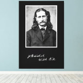 ジェイムズ・バトラー・ヒックが全盛期を迎える キャンバスプリント (インサイチュ (ウッドフロア))