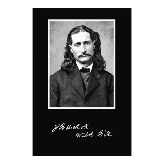 ジェイムズ・バトラー・ヒックが全盛期を迎える フォトプリント            (正面)