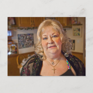 ジェイムズ・ルベーラのデザインによるボニー・ルベーラ葉書 ポストカード