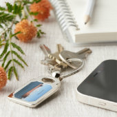 ジェイムズ・R・バーカー金属キーチェーン キーホルダー (側面)