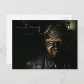 ジェイムズNismith銅像葉書 ポストカード (正面/裏面)