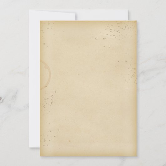 ジェイルエスケープルーム誕生日招待状 招待状 (裏面)