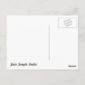 ジェイン仏葉書 ポストカード (裏面)