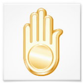 ジェイン記号 フォトプリント            (正面)