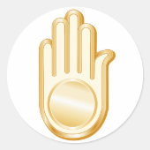 ジェイン記号 ラウンドシール (正面)