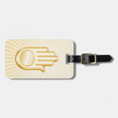 ジェイン記号 ラゲッジタグ (正面横)