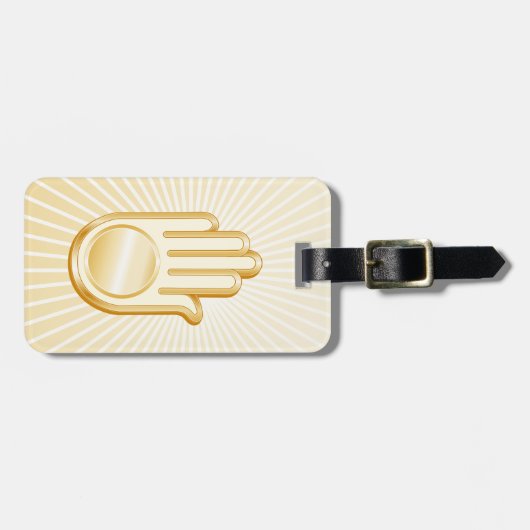 ジェイン記号 ラゲッジタグ (正面横)