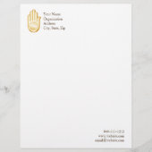 ジェイン記号 レターヘッド (正面)