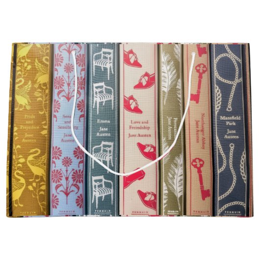 ジェイン・オースティンの小説 ラージペーパーバッグ (正面)