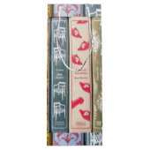 ジェイン・オースティンの小説 ワインギフトバッグ (裏面)